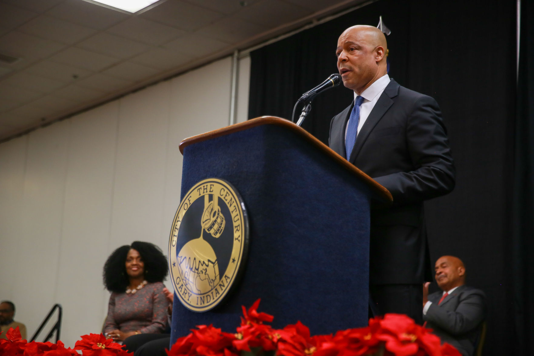 Jerome Prince sworn in as mayor of Gary